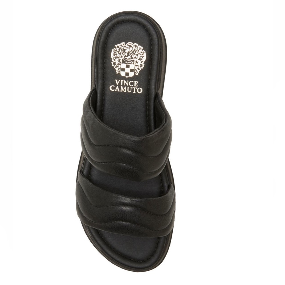 Vince Camuto Sondrie Slide Puffy two strap Sandal - Picture 7 of 9